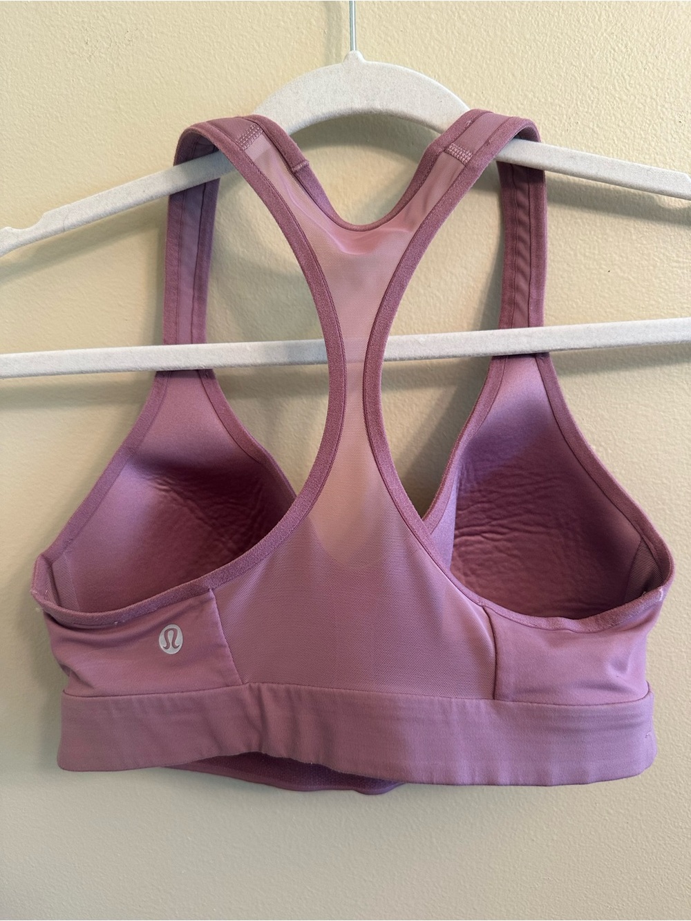 Lululemon Speed Up Sports Bra Dusty Mauve Purple Medium Support Women's S/M 1049 - Picture 4 of 4